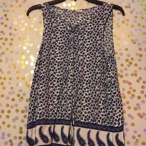 Beautiful sleeveless blouse